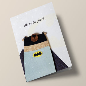 Bouts de bois - héros du jour, ours batman
