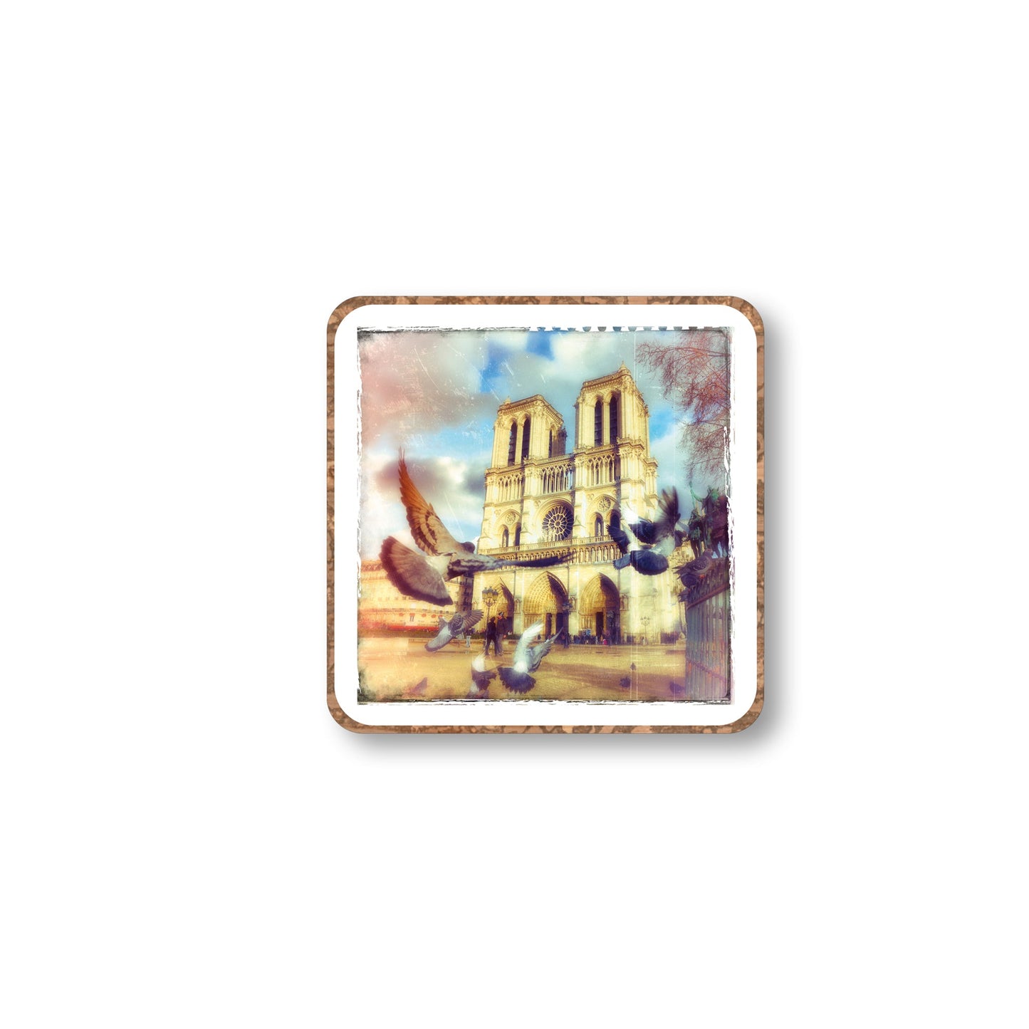 Une face de "Paris Mon Aimant" par divers artistes