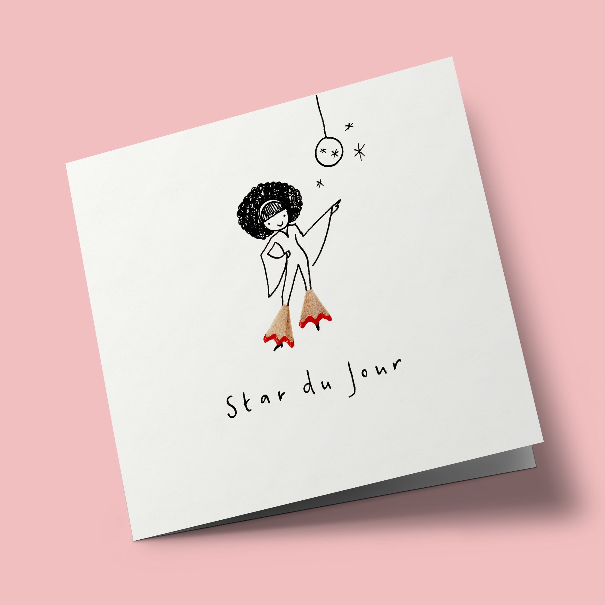Pencils - 'star du jour', danseuse
