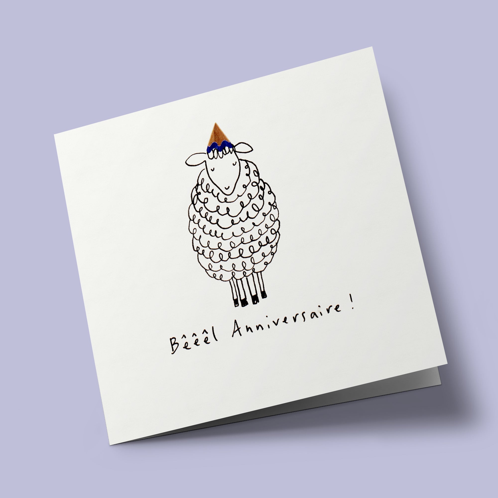 Pencils - 'beeel anniversaire !' Mouton