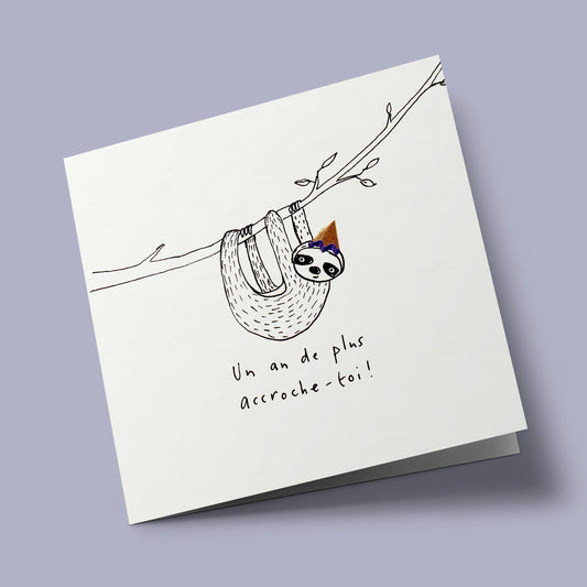 Pencils - 'un an de plus accroche-toi !' Paresseux