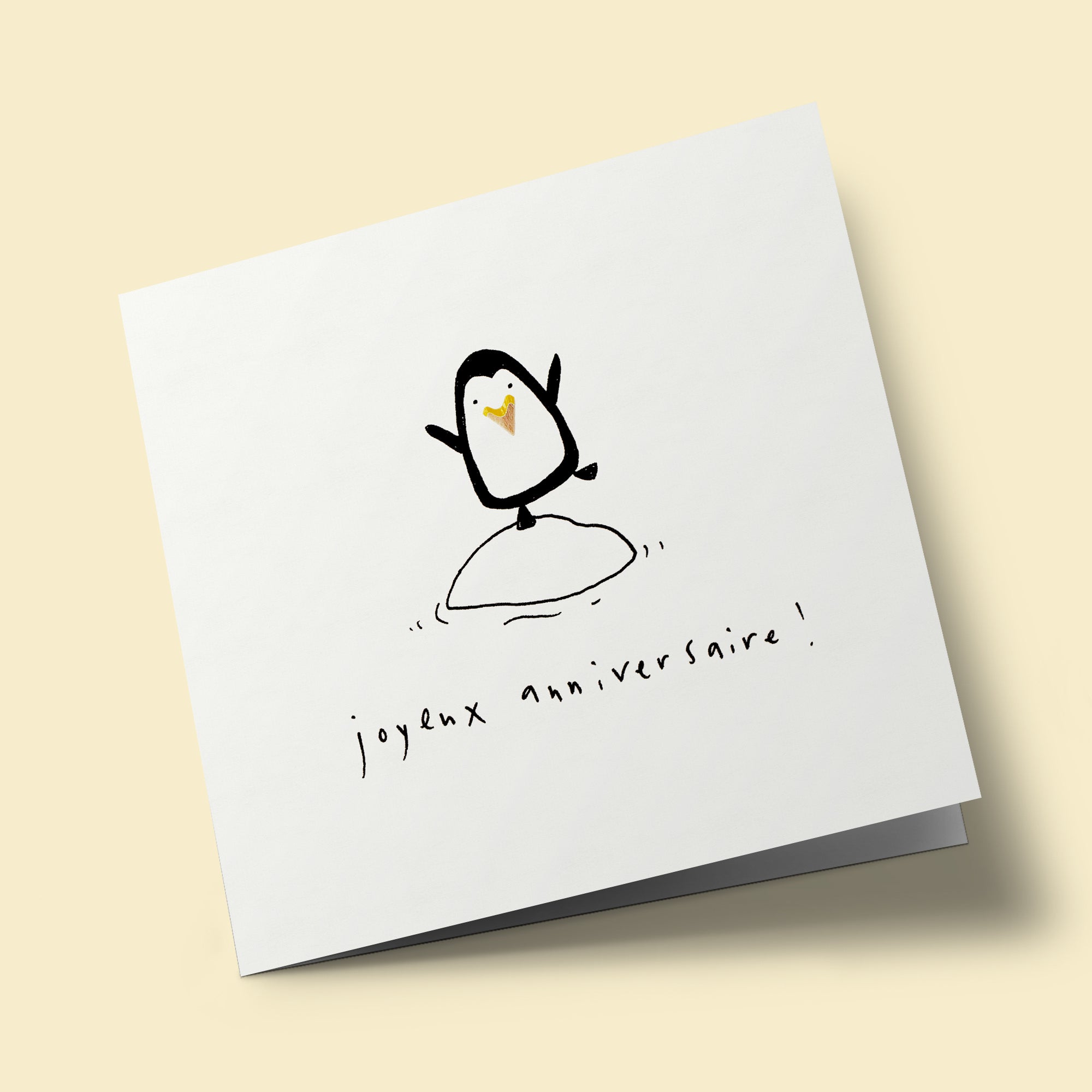 Pencils - 'happy birthday!' Penguin