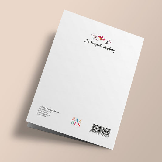 Mary's bouquet - yellow and pink vase