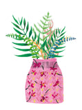 Mary's bouquet - pink vase