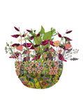 Bouquet de Mary - pot jaune et orange