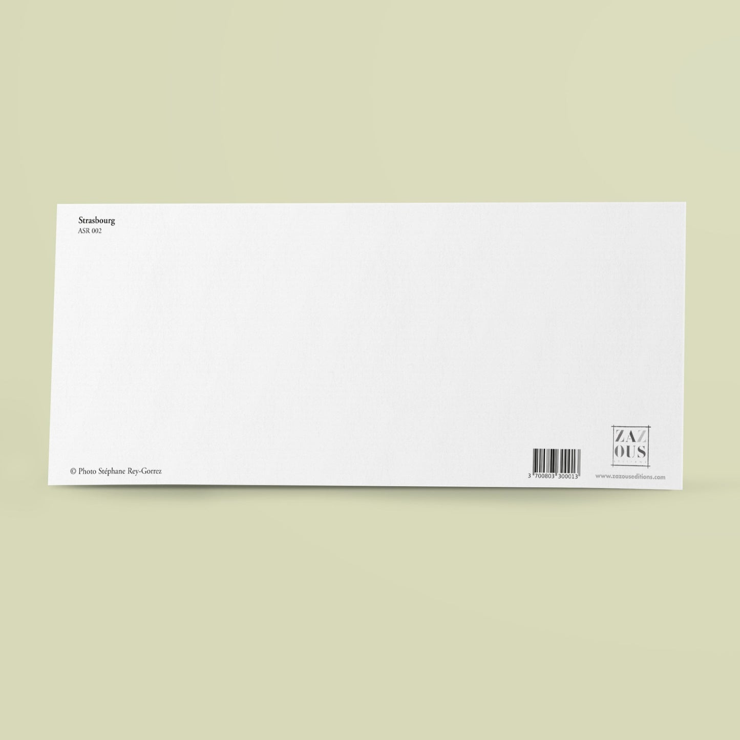 Panoramic card - Strasbourg