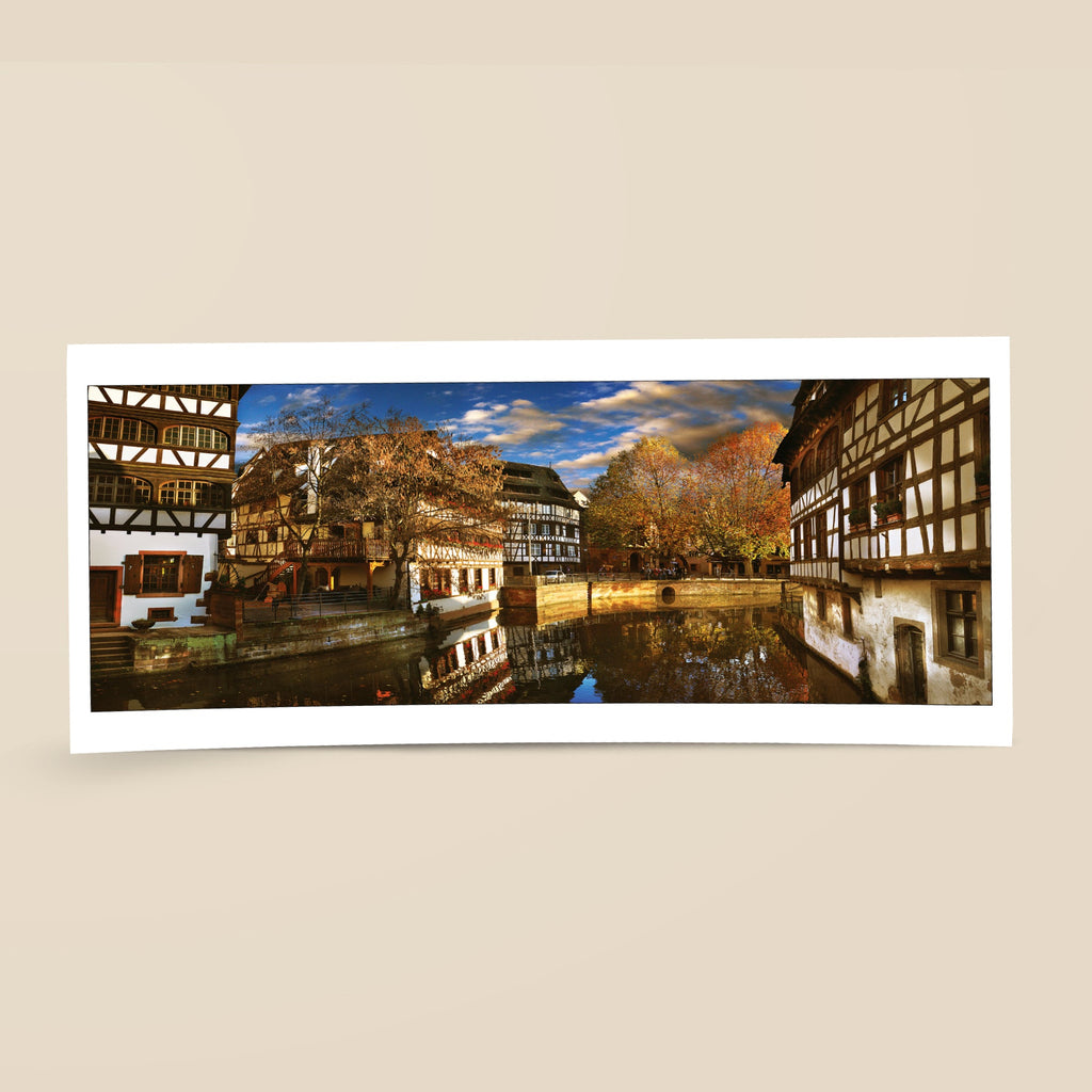 Carte panoramique - Strasbourg