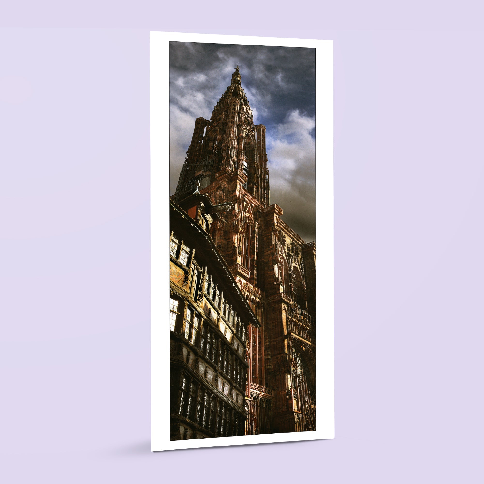 Carte panoramique - Strasbourg