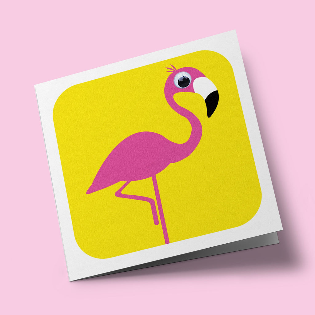 Stripey Cats - Florence Flamingo (flamant rose)