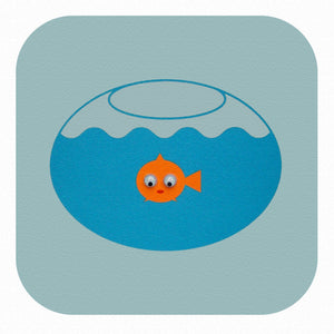 Wiggly Eyes - Gilbert Goldfish