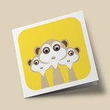 Stripey Cats - Mary, Maurice & Mango Meerkat (suricates)