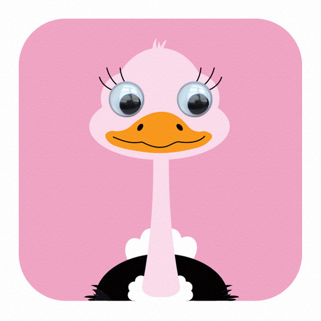 Wiggly Eyes - Orla Ostrich