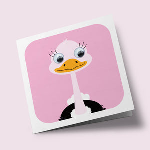 Stripey Cats - Orla Ostrich (autruche)