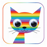 Stripey Cats - Rainbow Cat (chat arc-en-ciel)