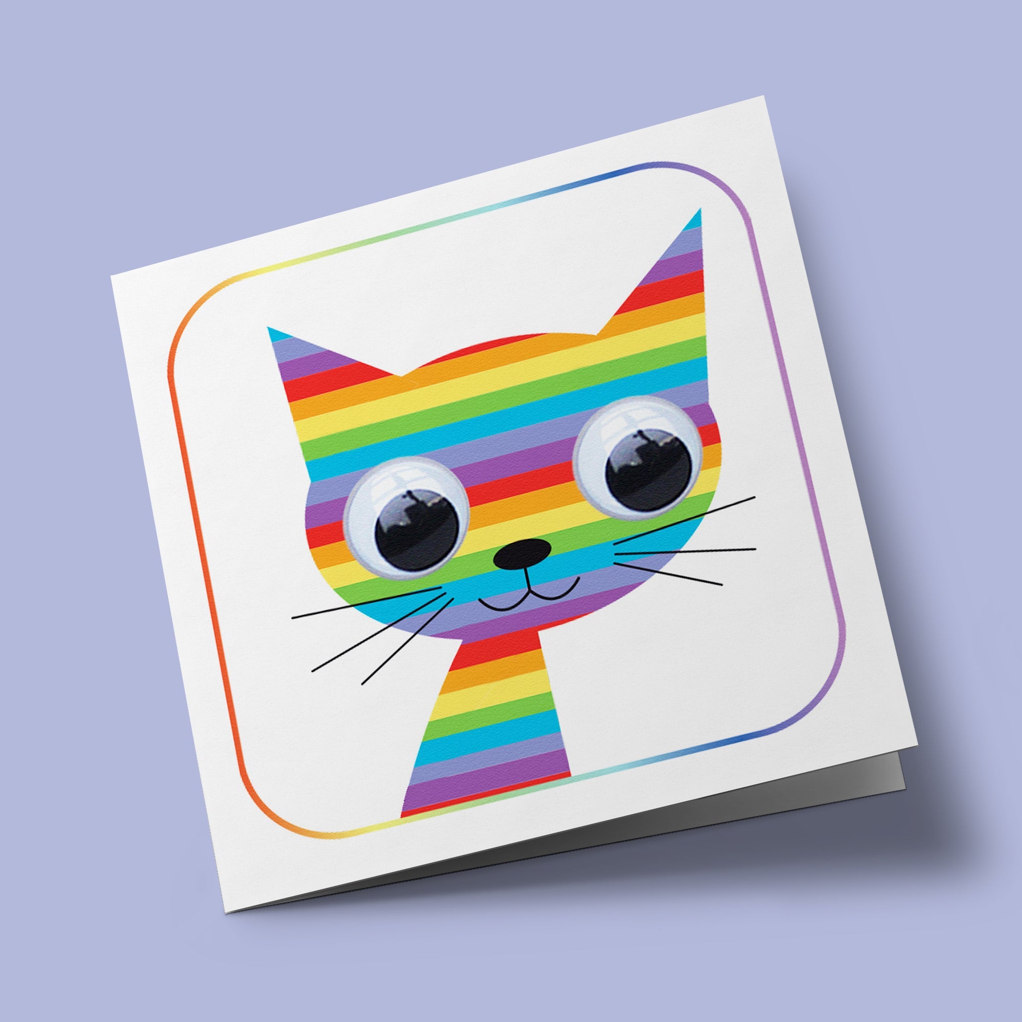 Stripey Cats - Rainbow Cat (chat arc-en-ciel)