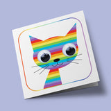 Stripey Cats - Rainbow Cat (chat arc-en-ciel)