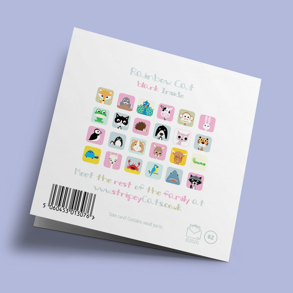 Stripey Cats - Rainbow Cat (chat arc-en-ciel)