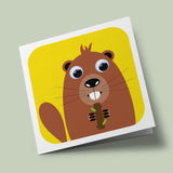 Wiggly Eyes - Benny Beaver