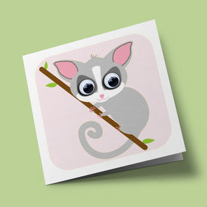 Stripey Cats - Bindy Bush Baby (galago)