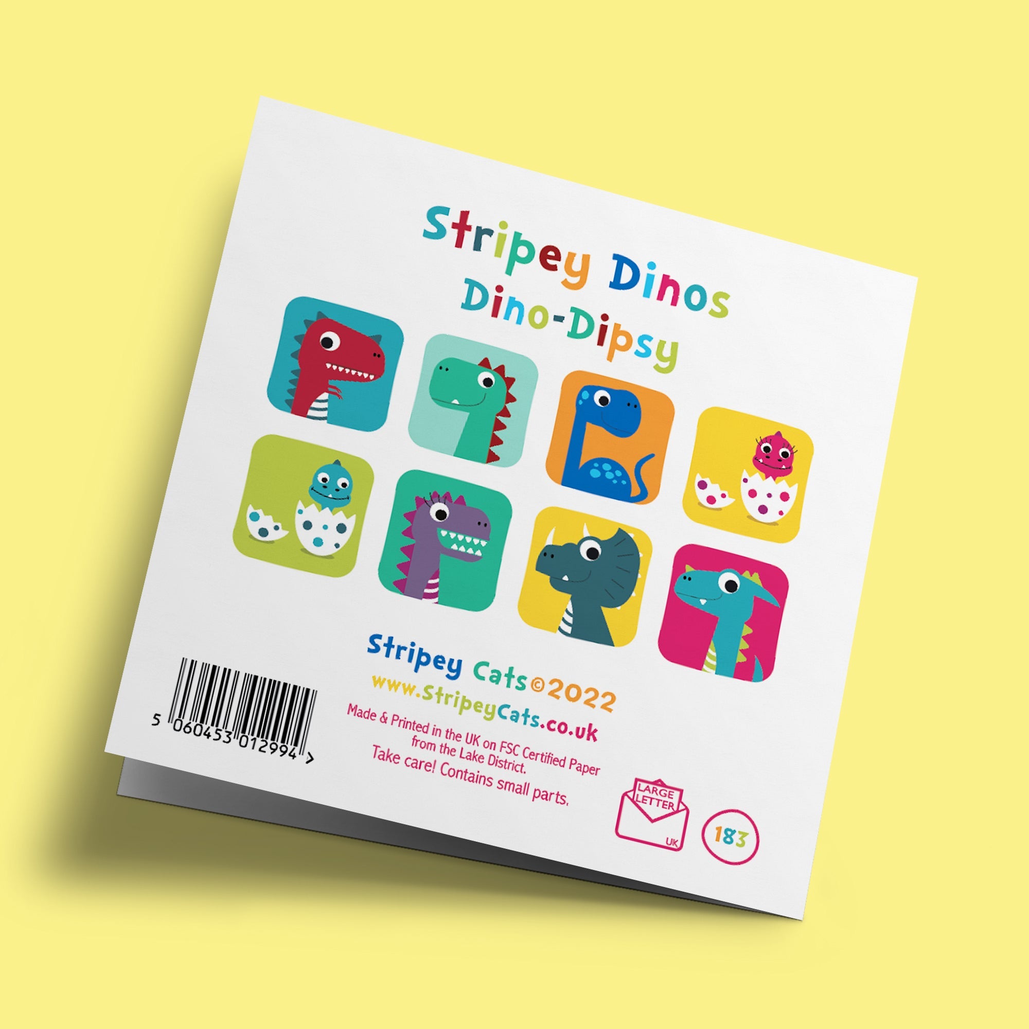 Stripey Cats - Dipsy Dino
