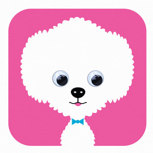 Yeux mobiles - Bella Bichon Frisé