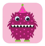 Wiggly Eyes - Purple Fluff Monster