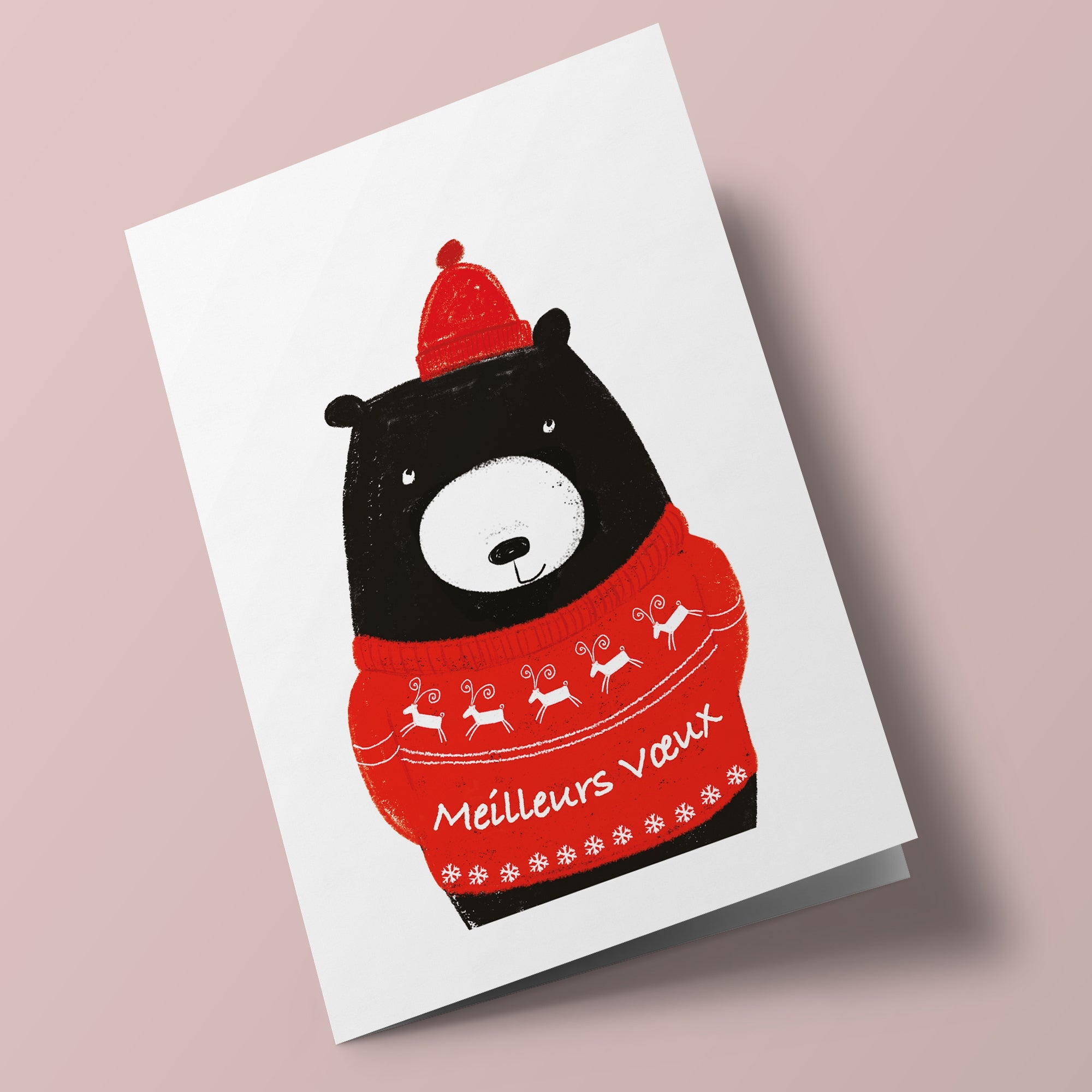 Bear - ours portant un pull de Noël