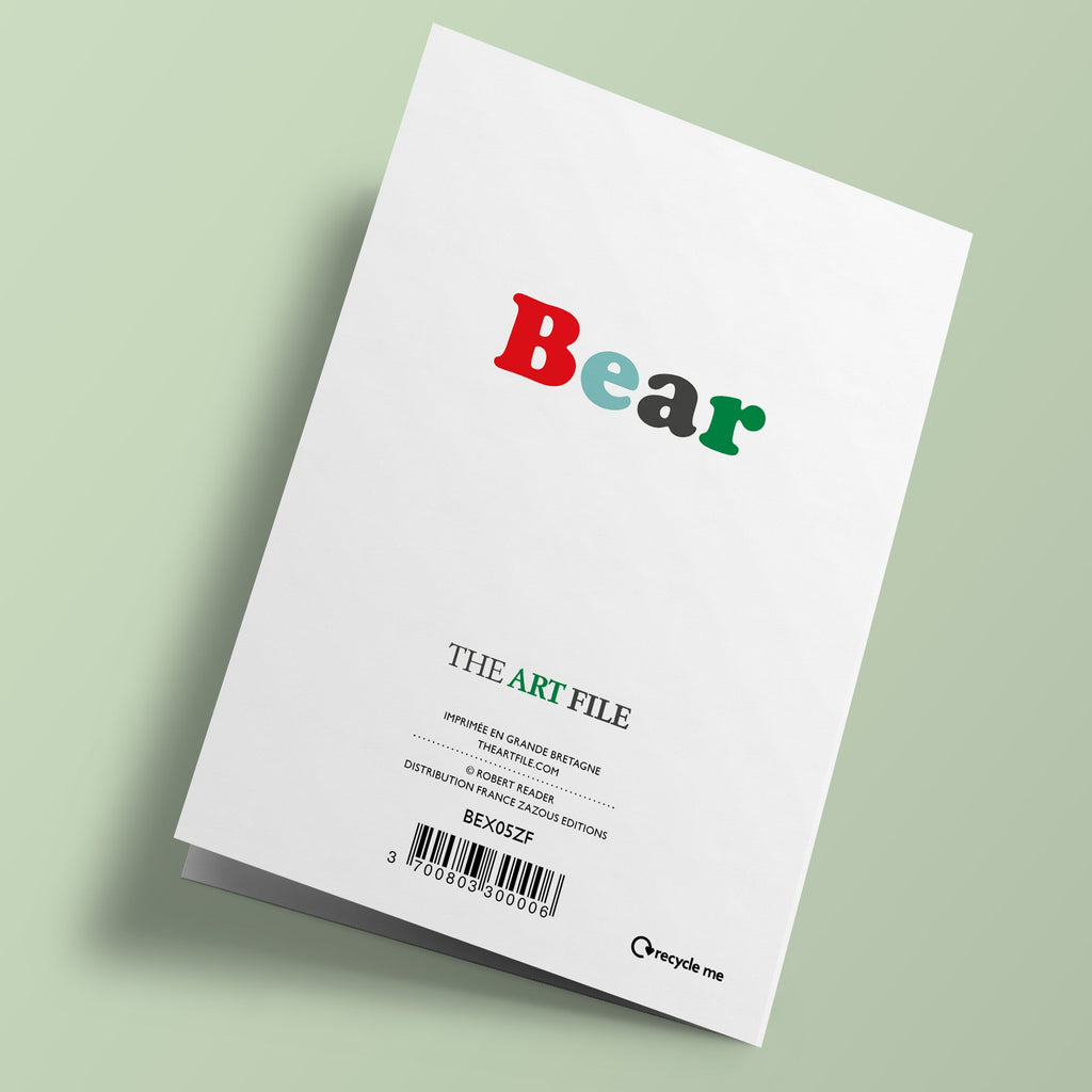 Bear - ours avec cadeau