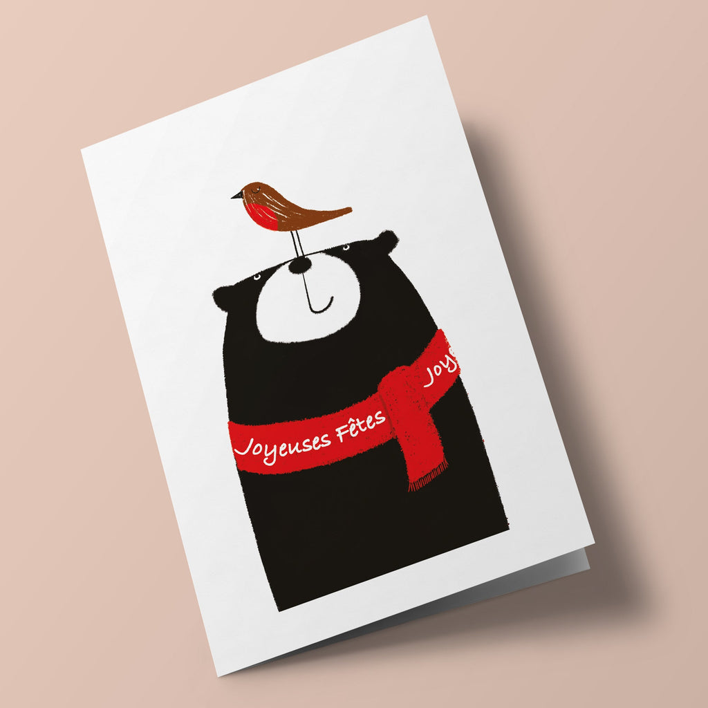 Bear - ours et rouge-gorge