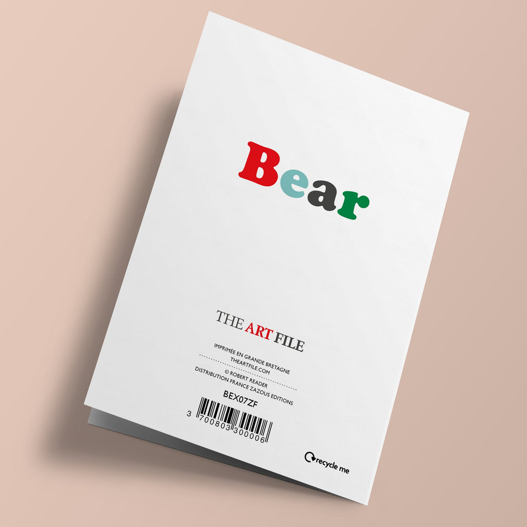 Bear - ours et rouge-gorge