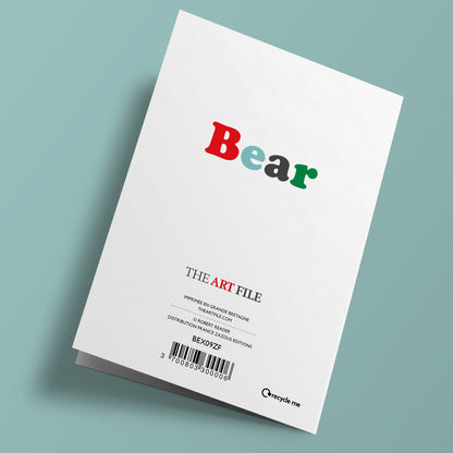 Bear - bears and fir Christmas trees