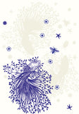 Fossile - Poisson combattant bleu