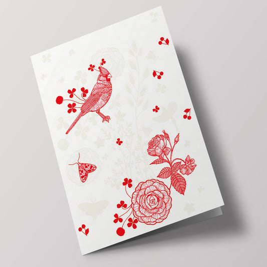 Fossil - Red bird