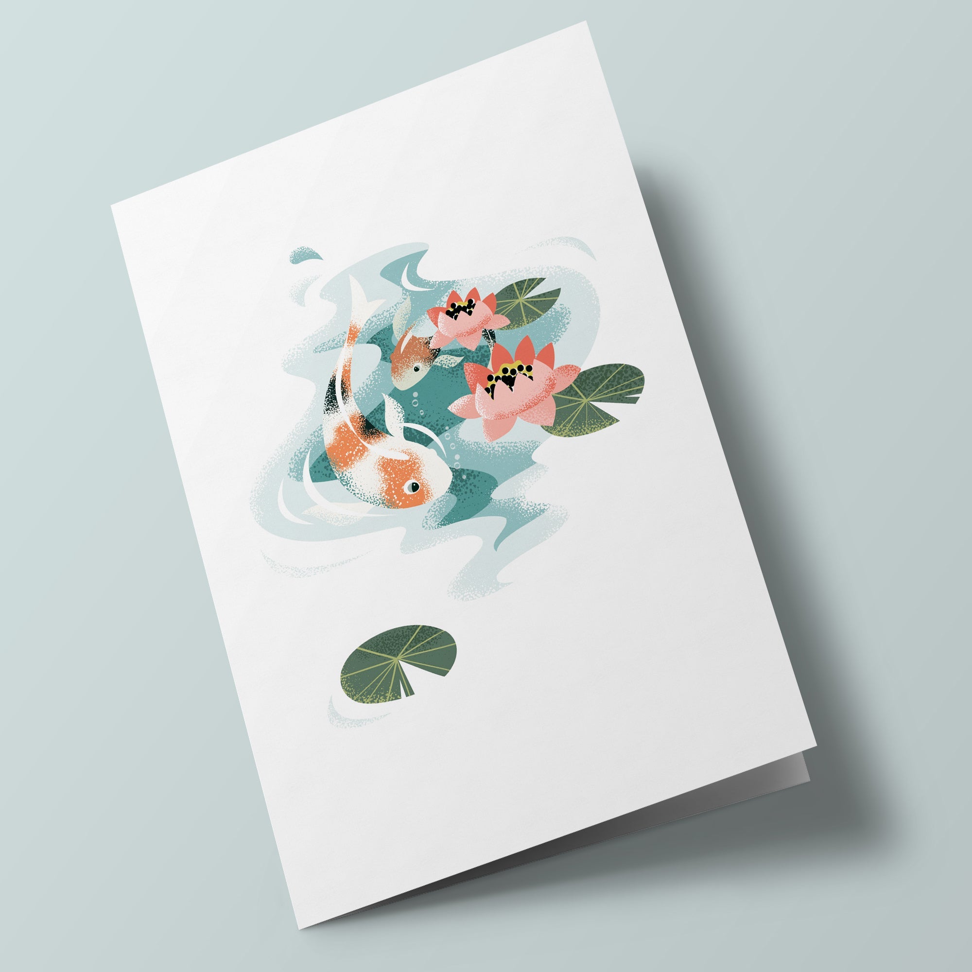 Modello - Poissons carpes dans un bassin