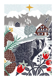Badger - Winter Landscape