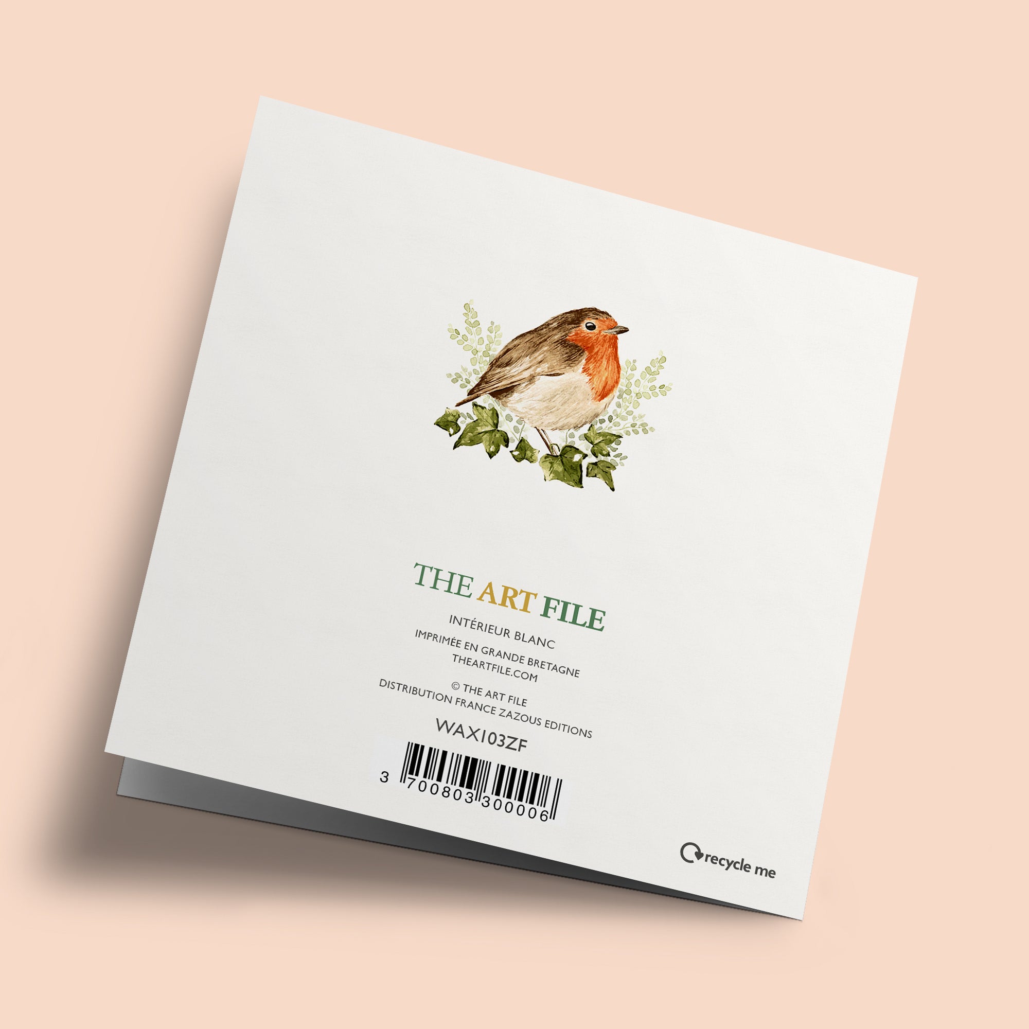 Noël Mix - Animaux de bois, sur fond blanc