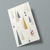 CrÃ¨me de la crÃ¨me - Santa Claus skis through the Christmas trees