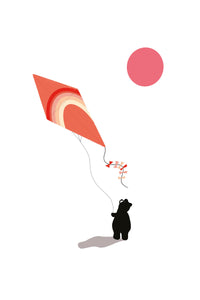 Bear - bear with kite