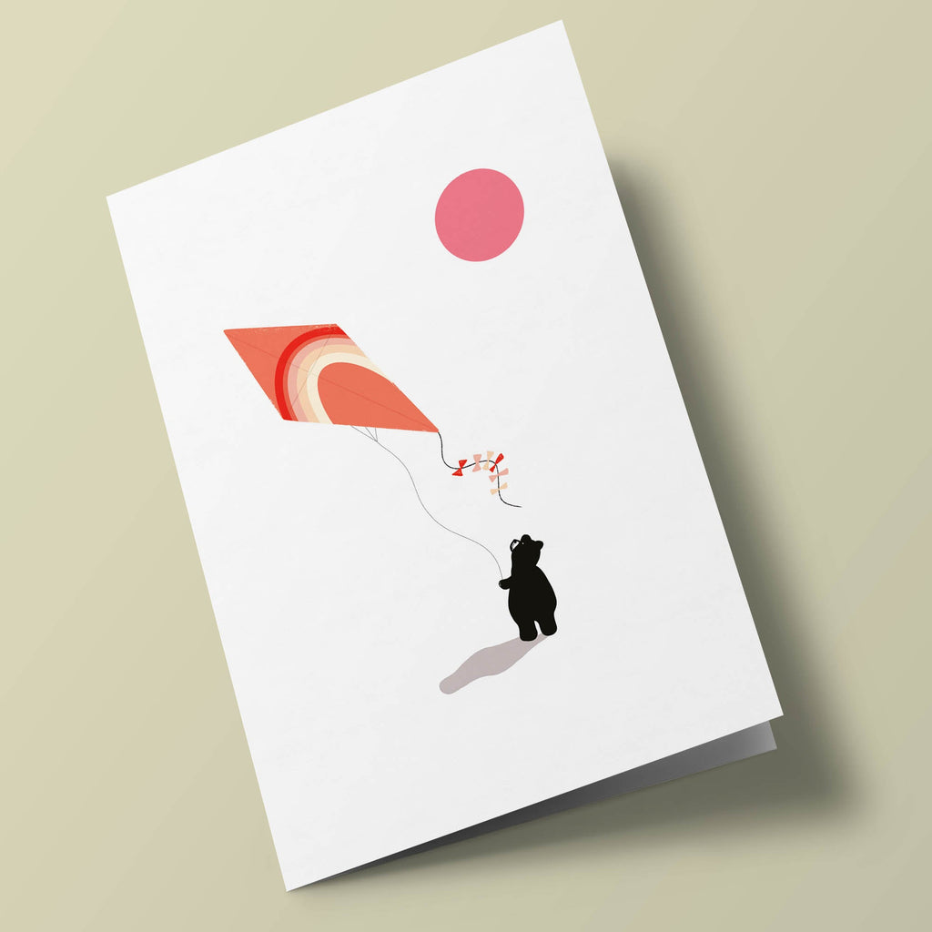 Bear - ours avec cerf-volant