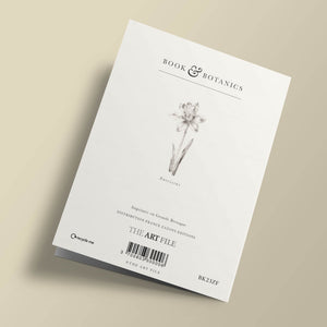 Book and botanics - Daffodil