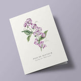 Book and botanics - Sweet pea