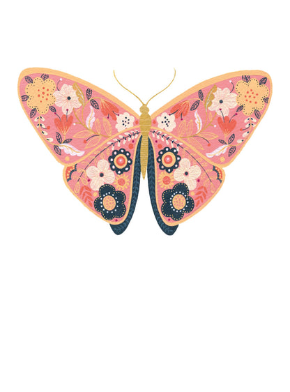 Pollen - Pink butterfly
