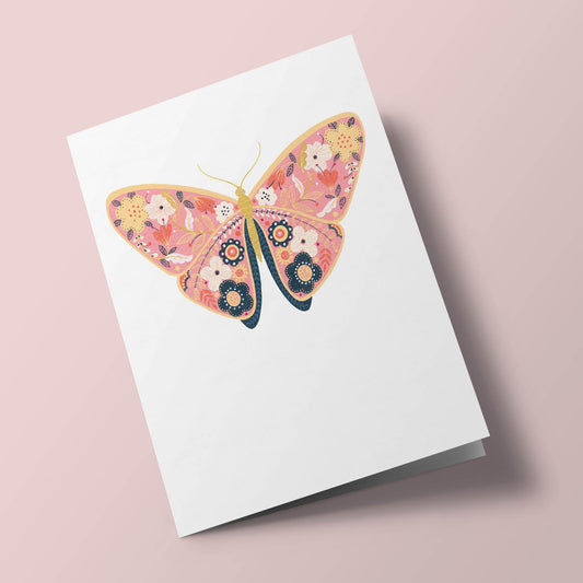 Pollen - Pink butterfly