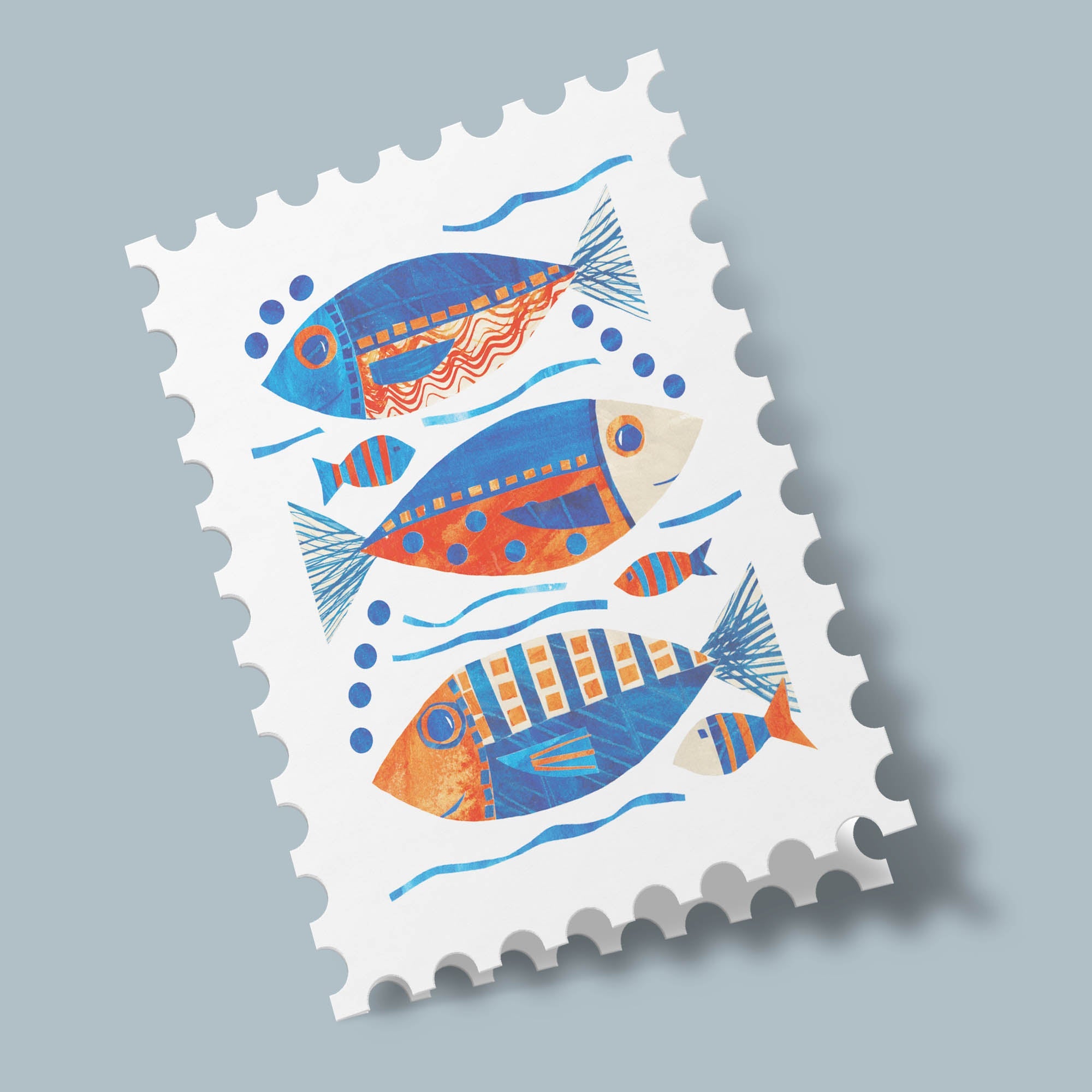 Animals Stamps - Fish