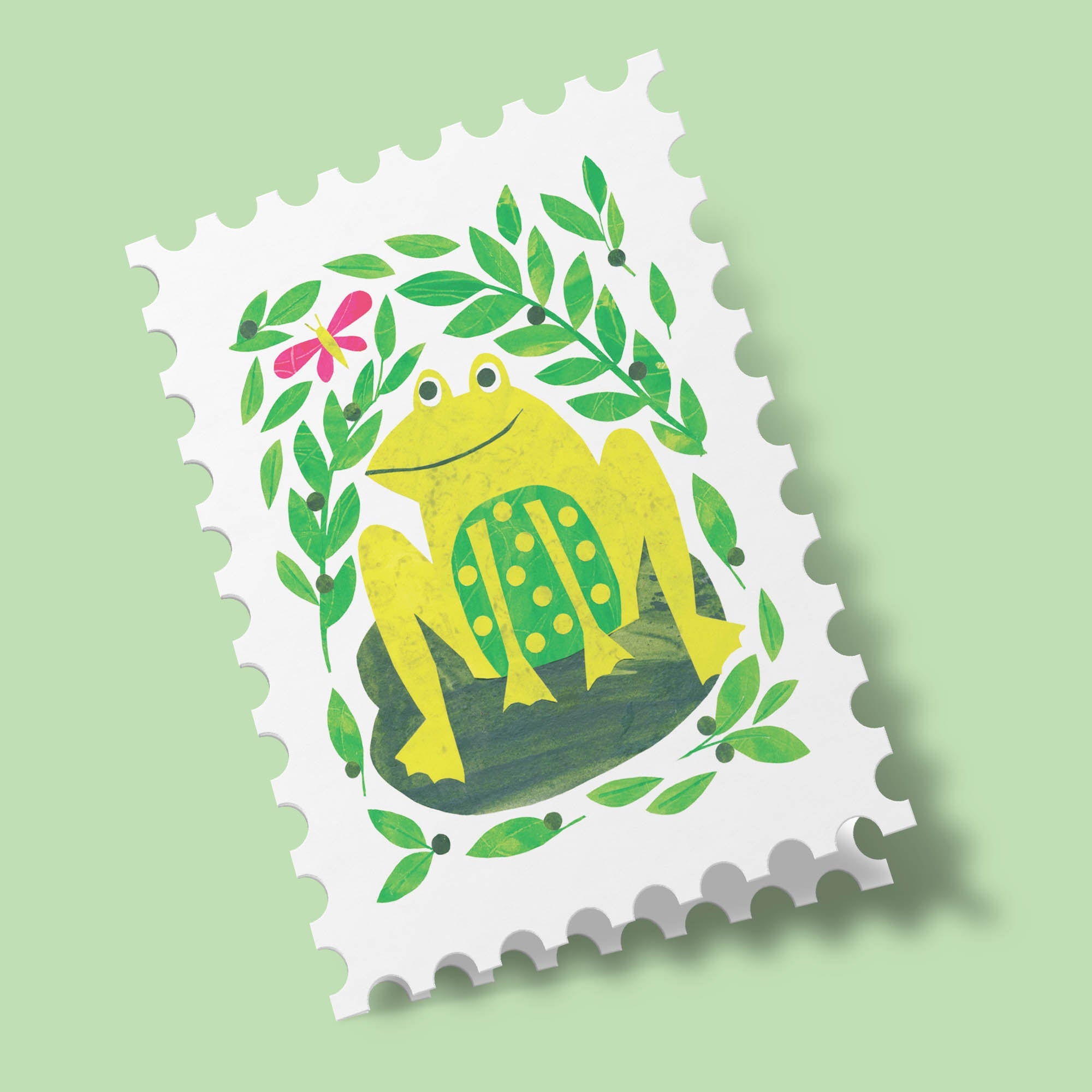 Animals Stamps - Frog
