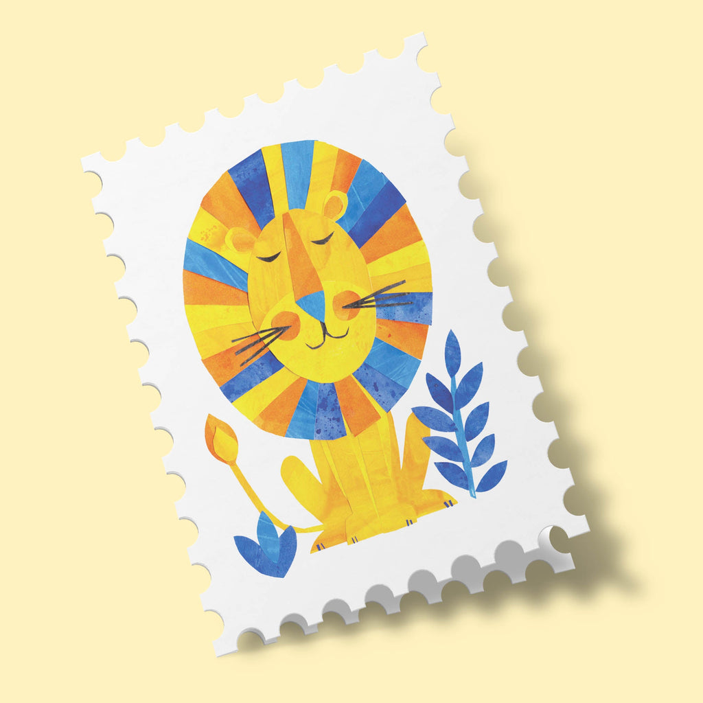 Animals Stamps - Lion