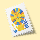 Animals Stamps - Lion