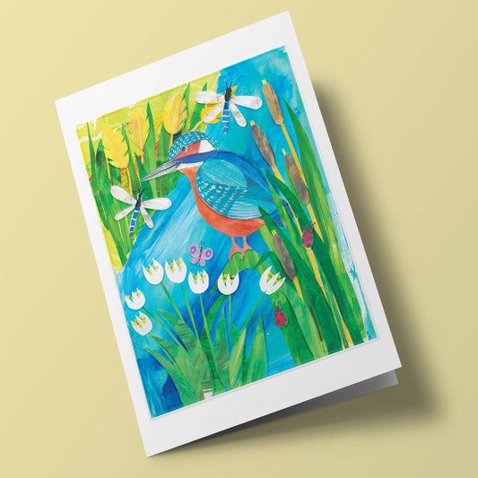 Great Escape - kingfisher by the river
