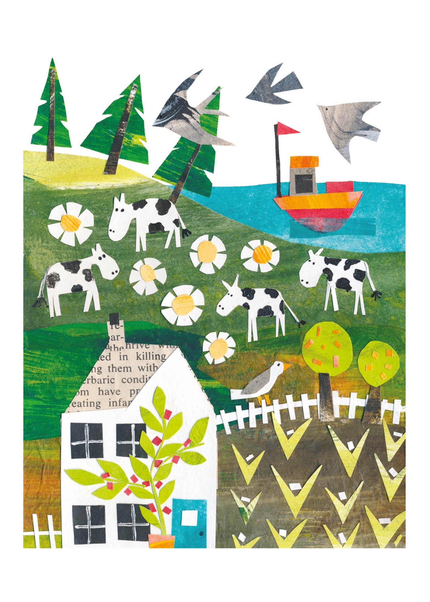 Great Escape - cows in the countryside