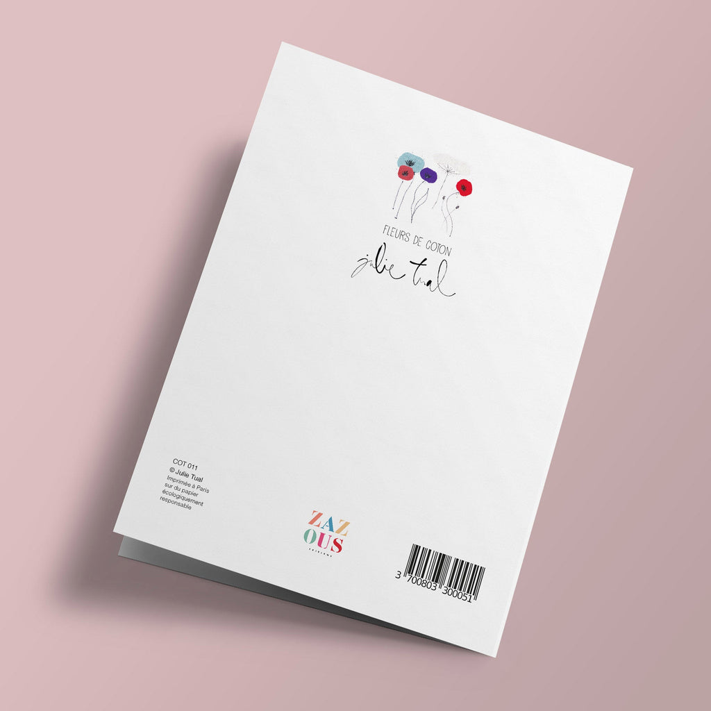 Fleurs de coton - Coquelicot